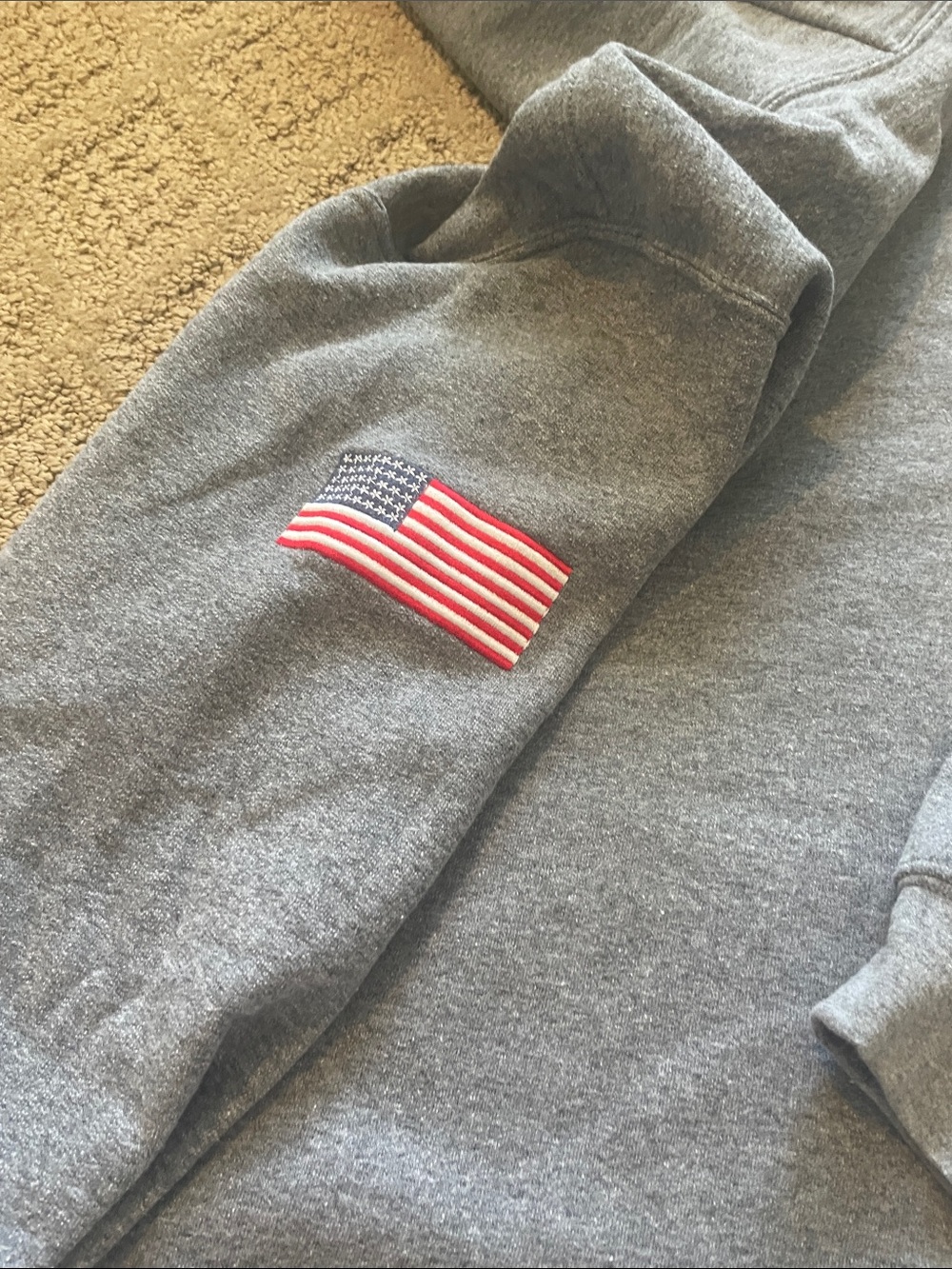 Gildan Gray NASA Orlando Hooded Sweatshirt - Picture 3 of 4